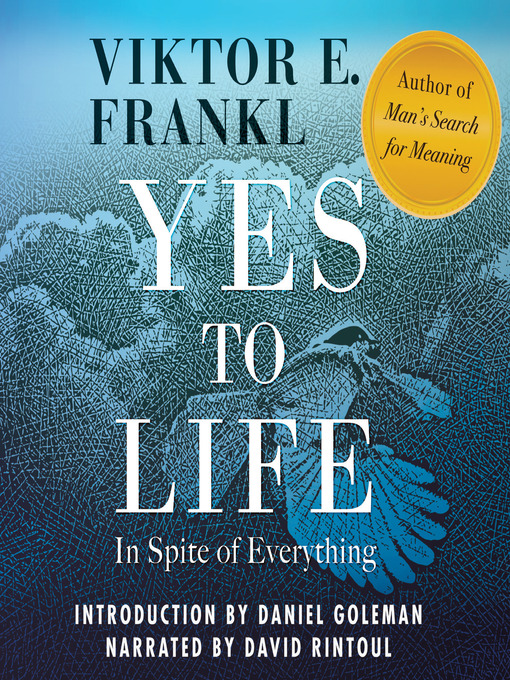 Nimiön Yes to Life lisätiedot, tekijä Viktor E. Frankl - Saatavilla